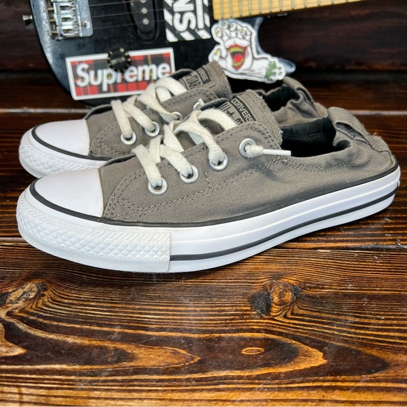 Converse Shoes - Converse CT All Star Shoreline Slip On Sneakers in Charcoal Gray